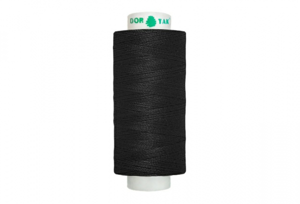 Нитки Dor Tak 40/2 №200 Черный в Дудинке