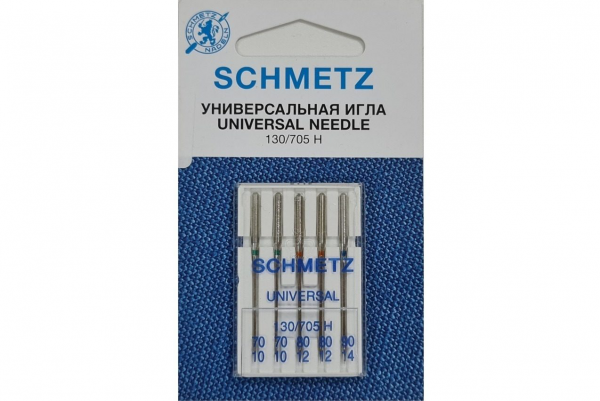 Иглы Schmetz универсальные (70x2, 80x2, 90x1), 5 шт в Дудинке