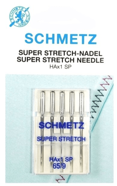 Иглы Schmetz супер-стрейч HAx1 SP 65/9, 5 шт в Дудинке
